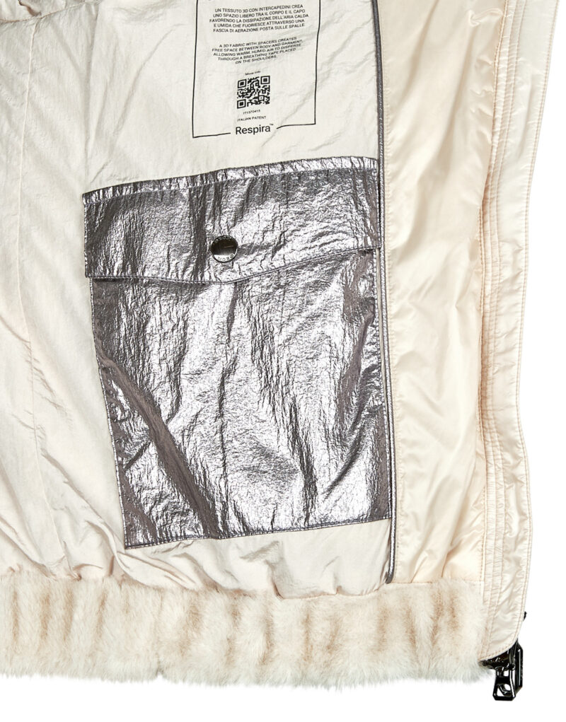 Giubbotto Geox SPHERICA G Beige Giubbotti Donna - 6