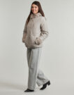 Chaqueta de plumas Geox Chaquetas de plumas KAULA MID JKT color beige para mujer - 3