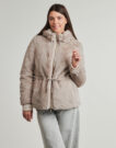 Chaqueta de plumas Geox Chaquetas de plumas KAULA MID JKT color beige para mujer - 5