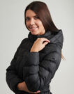 Daunenjacke Geox CATRIA F Schwarze Damen-Daunenjacken - 5