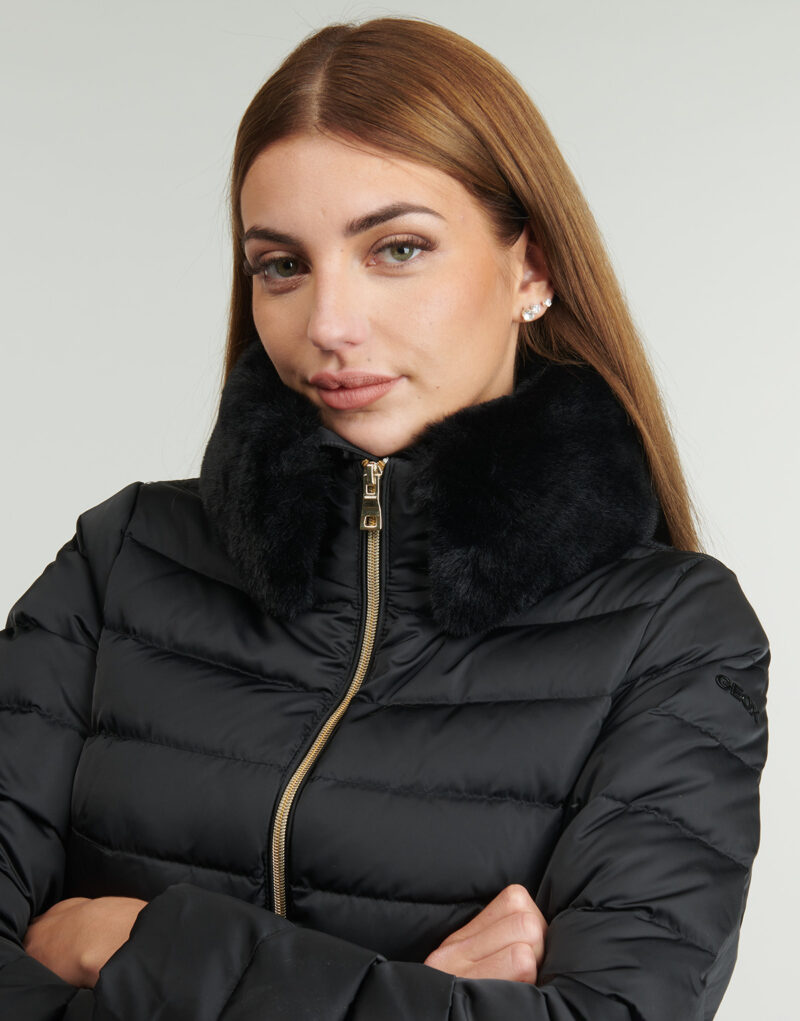 Daunenjacke Geox BETTANIE T Schwarze Damen-Daunenjacken - 5