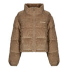 Duvet Guess CROPPED PUFFER Beige Women's Down Jackets - 1