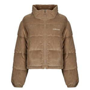 Piumino  Guess  CROPPED PUFFER  Beige -   Piumini Donna