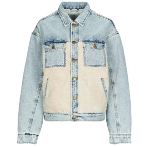 Felpa  Rip Curl  CRUISIN SHERPA DENIM JACKET  Blu -  Felpe Donna