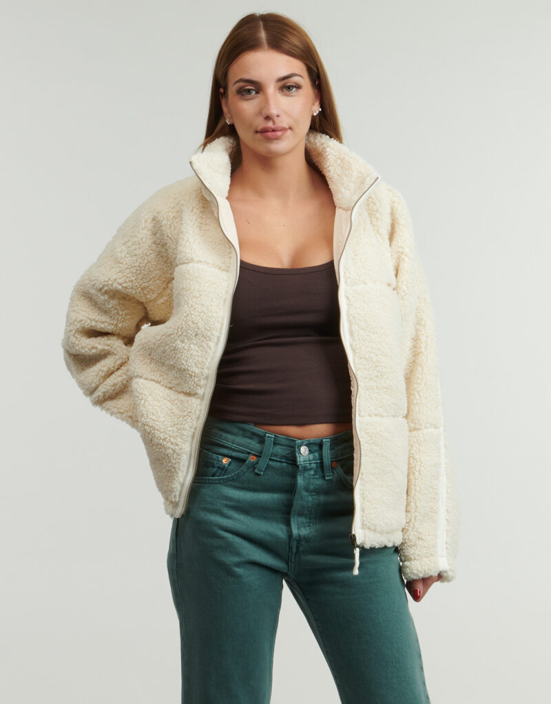 Felpa Rip Curl CALA NIGHTS SHERPA JACKET Bianco Felpe Donna - 2