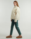 Felpa Rip Curl CALA NIGHTS SHERPA JACKET Bianco Felpe Donna - 3