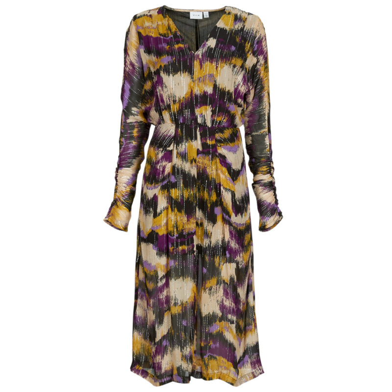 Abito   Vila  VIGALIRA   Multicolore -   Abiti Lunghi Donna - 1