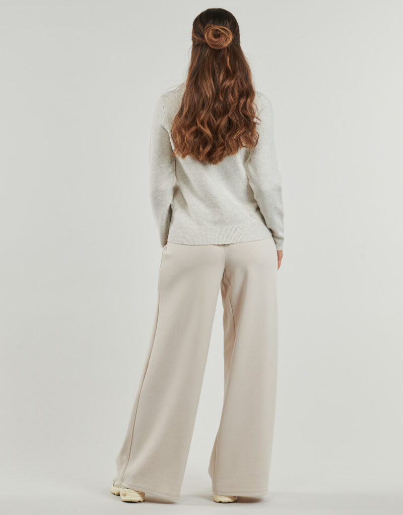 Maglione Vila VINIKOLINA V-NECK Beige Maglioni Donna - 4