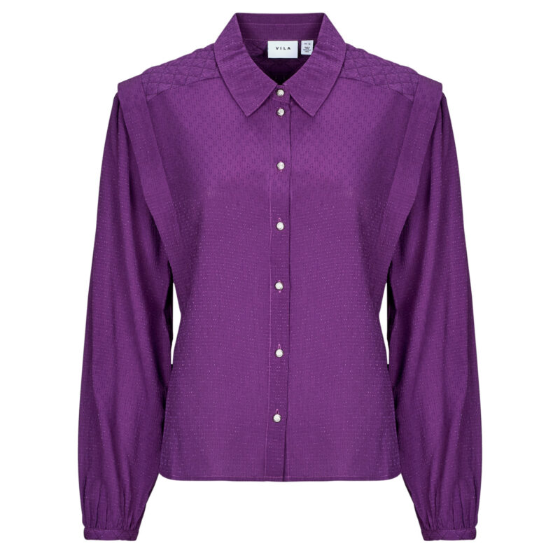 Vila VIDAYSA Purple Blouse Women's Blouses - 1