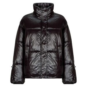 Piumino  Noisy May  NMALLIE  SHINY  Nero -   Piumini Donna