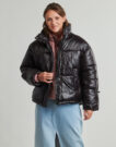 Daunenjacke Noisy May NMALLIE SHINY Schwarz Damen Daunenjacken - 2