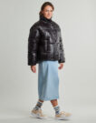 Daunenjacke Noisy May NMALLIE SHINY Schwarz Damen Daunenjacken - 3