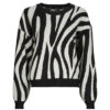 Maglione  Vero Moda  VMSILJEANIMAL   Multicolore -  Maglioni Donna