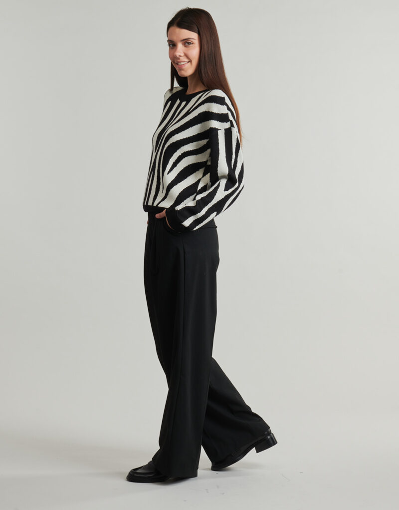 Maglione  Vero Moda  VMSILJEANIMAL   Multicolore -  Maglioni Donna - 3