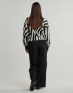Maglione  Vero Moda  VMSILJEANIMAL   Multicolore -  Maglioni Donna - 4
