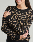 Maglione  Vero Moda  VMSILJEANIMAL   Multicolore -  Maglioni Donna - 5