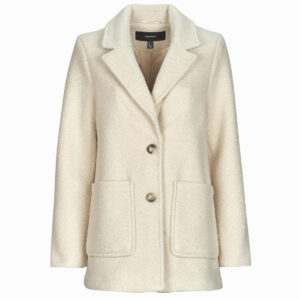 Mantella  Vero Moda  VMLARA   Beige -  Mantelle Donna