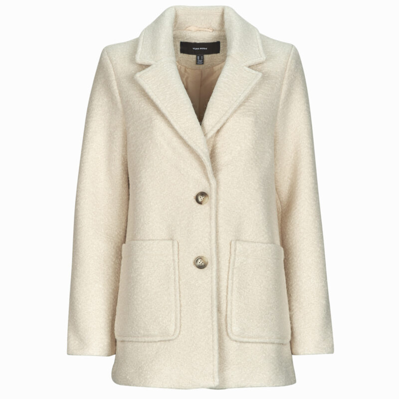 Mantella  Vero Moda  VMLARA   Beige -  Mantelle Donna - 1