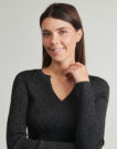 Maglione Vero Moda VMROMA Nero Maglioni Donna - 5