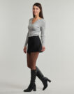 Maglione Vero Moda VMROMA Grigio Maglioni Donna - 3