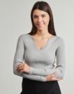 Maglione Vero Moda VMROMA Grigio Maglioni Donna - 5