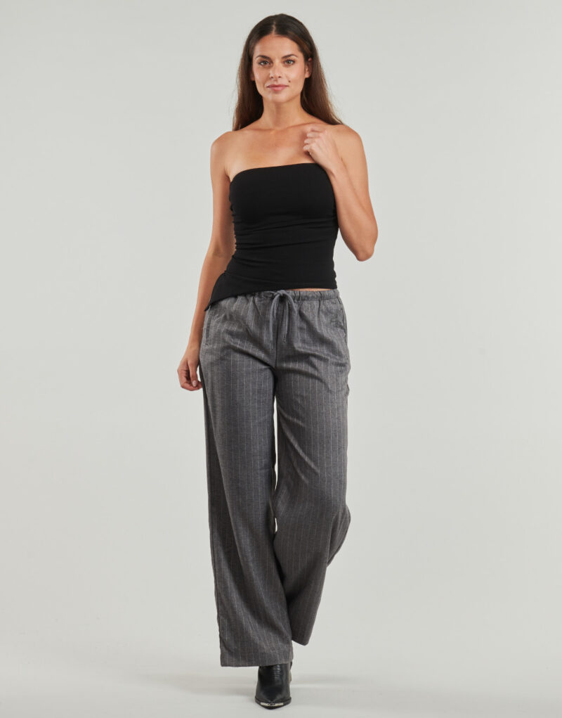 Pantaloni morbidi / Pantaloni alla zuava Vero Moda VMRHODA Grigio Pantaloni morbidi / Pantaloni alla zuava Donna - 2