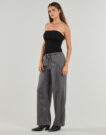 Pantaloni morbidi / Pantaloni alla zuava Vero Moda VMRHODA Grigio Pantaloni morbidi / Pantaloni alla zuava Donna - 3