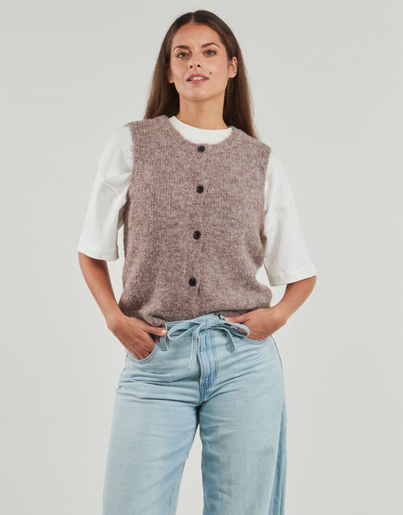 Maglione Vero Moda VMNOVAH Marrone Maglioni Donna - 2