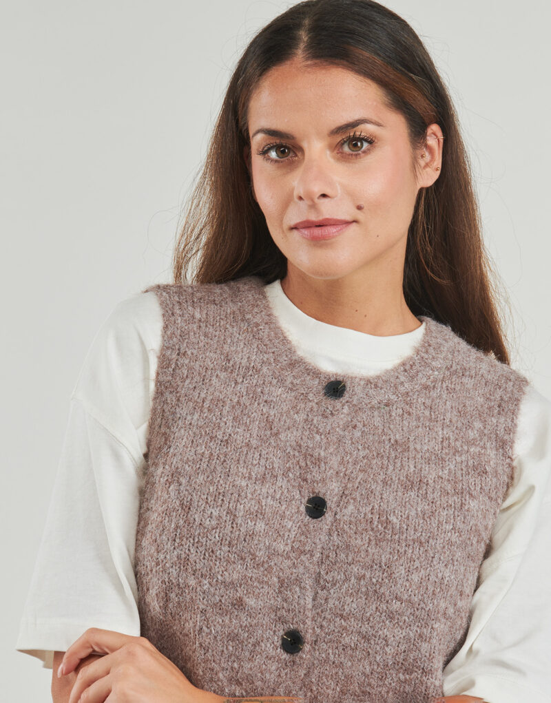 Maglione Vero Moda VMNOVAH Marrone Maglioni Donna - 5