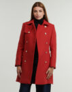 Mantella  Morgan  GEVA  Rosso -  Mantelle Donna - 2