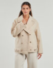 Mantella  Morgan  GMOON  Beige -  Mantelle Donna - 2