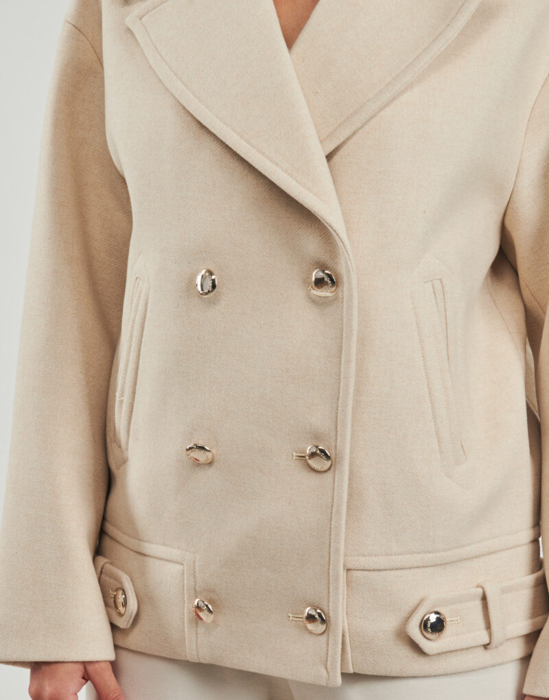Mantella  Morgan  GMOON  Beige -  Mantelle Donna - 5