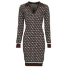 Abito corto  Guess  POLO AUBREY 4G  Marrone -  Abiti corti Donna - 1