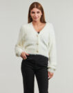 Gilet / Cardigan Guess Gilet/cardigan blanc KINAKO FUZZY pour femme - 2