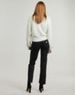 Gilet / Cardigan Guess Gilet/cardigan blanc KINAKO FUZZY pour femme - 4