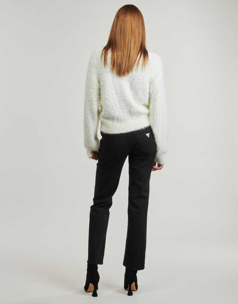 Gilet / Cardigan Guess Gilet/cardigan blanc KINAKO FUZZY pour femme - 4