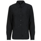 Chemise Guess T-shirts noirs pour femmes avec logo FLORE HOTFIX - 1
