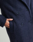 Coat Guess LEONA Marine Mantelle Donna - 5