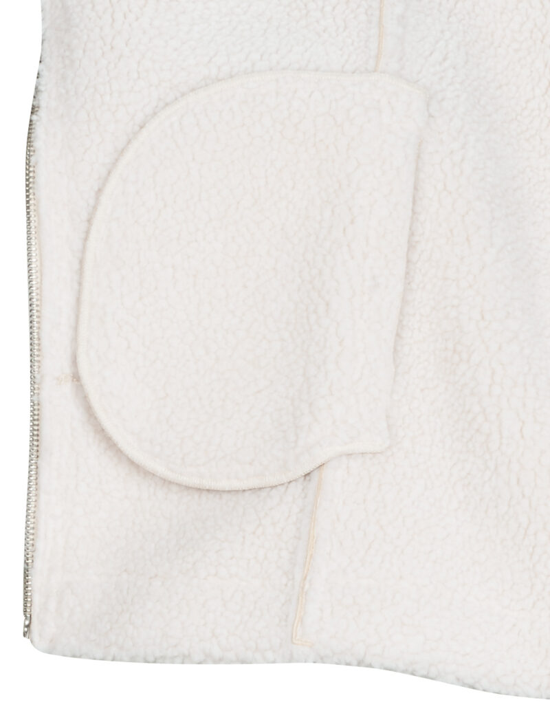 Mantella Guess MARISTELLA FAUX SHEARLING Beige Mantelle Donna - 6