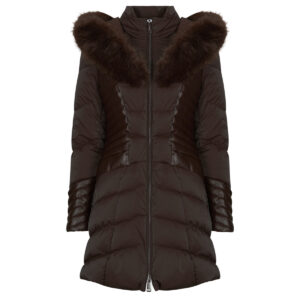 Piumino  Guess  NEW OXANA JACKET  Marrone -   Piumini Donna