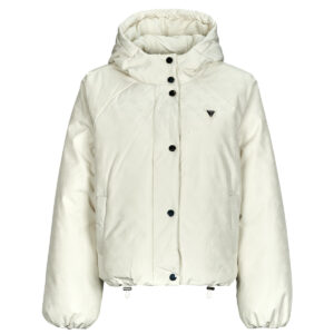 Piumino  Guess  4G BOXY PUFFER  Beige -   Piumini Donna