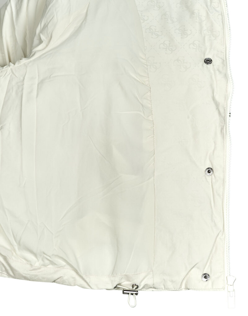 Doudoune Guess Doudoune femme 4G BOXY PUFFER beige - 6