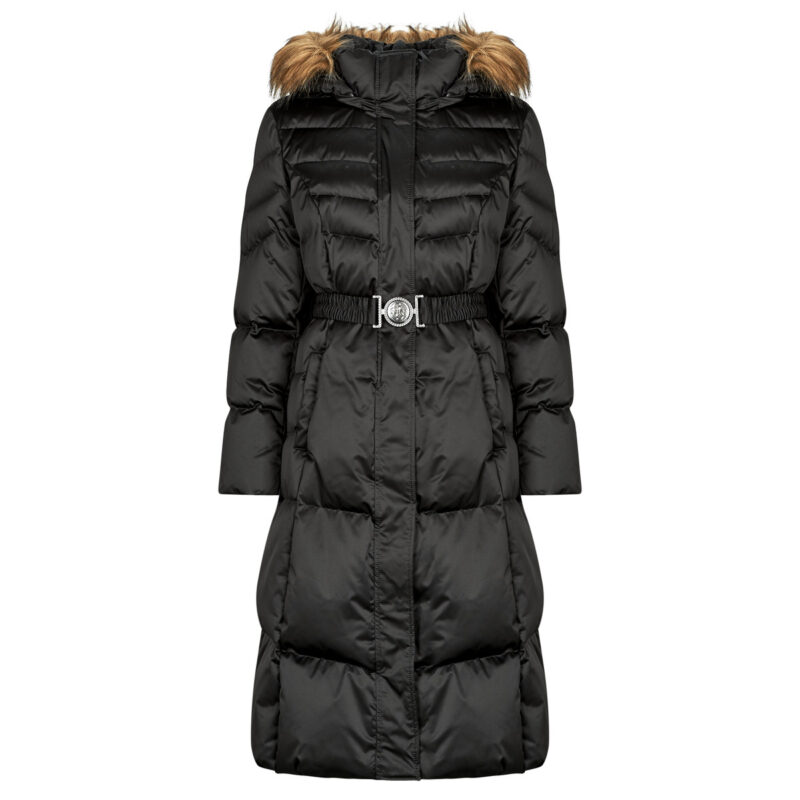 Doudoune Guess Doudounes noires pour femmes MARINA LONG - 1