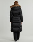 Doudoune Guess Doudounes noires pour femmes MARINA LONG - 4
