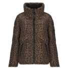 Doudoune Guess MARTDoudounes marron pour femmes INA PRINT - 1