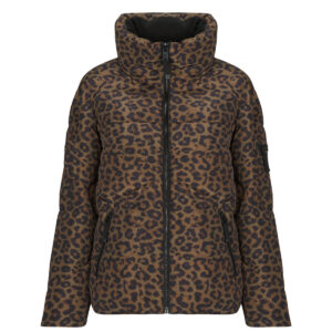 Piumino  Guess  MARTINA PRINT  Marrone -   Piumini Donna