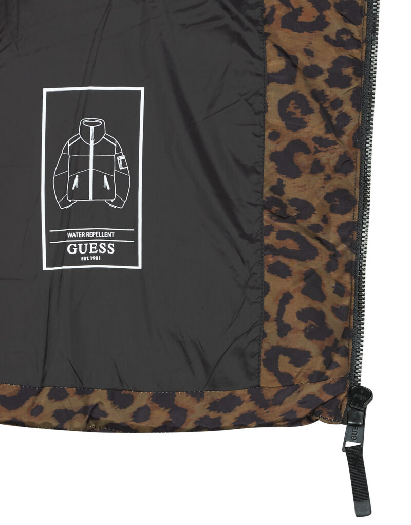 Doudoune Guess MARTDoudounes marron pour femmes INA PRINT - 6