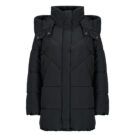 Duvet Guess ELEONOR HOODIE Black Women's Down Jackets - 1