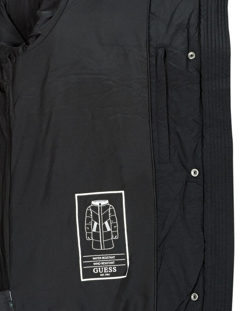 Duvet Guess ELEONOR HOODIE Black Women's Down Jackets - 6