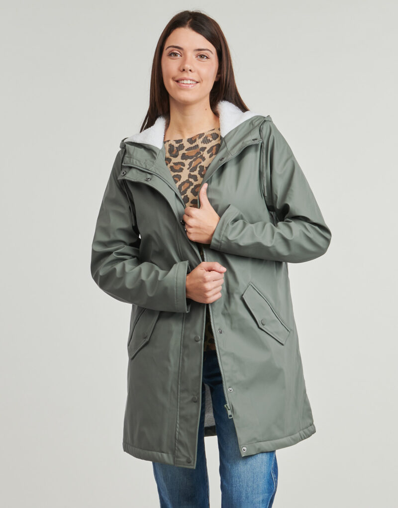 Parka  Only  ONLSALLY RAINCOAT OTW NOOS  Verde -   Parka Donna - 2